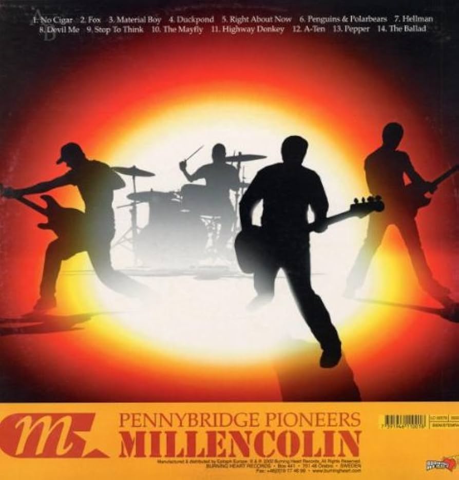 スウェーデンLP Millencolin For Monkeys BHRMOCLIFF006 BURNING HEART /00260 Millencolin – For Monkeys | Releases | Discogs
